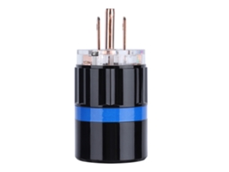 Conector de alimentação de áudio mono Mali Pure Copper M105 para equipamentos audiovisuais profissionais