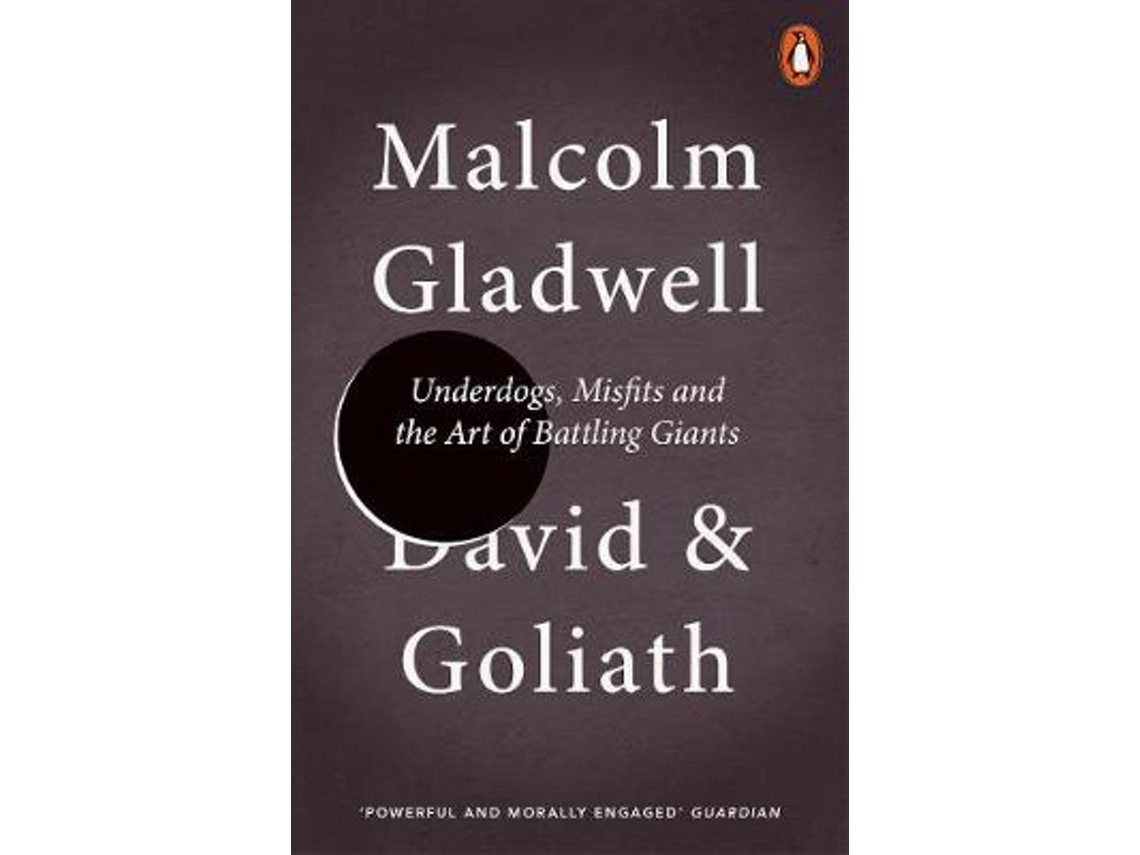 Livro David and Goliath de Malcolm Gladwell (Inglês)