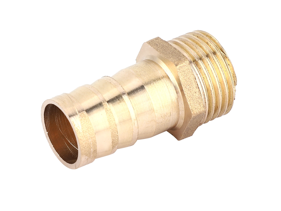 Conector De Mangueira De Latão Bsp Com Rosca Macho