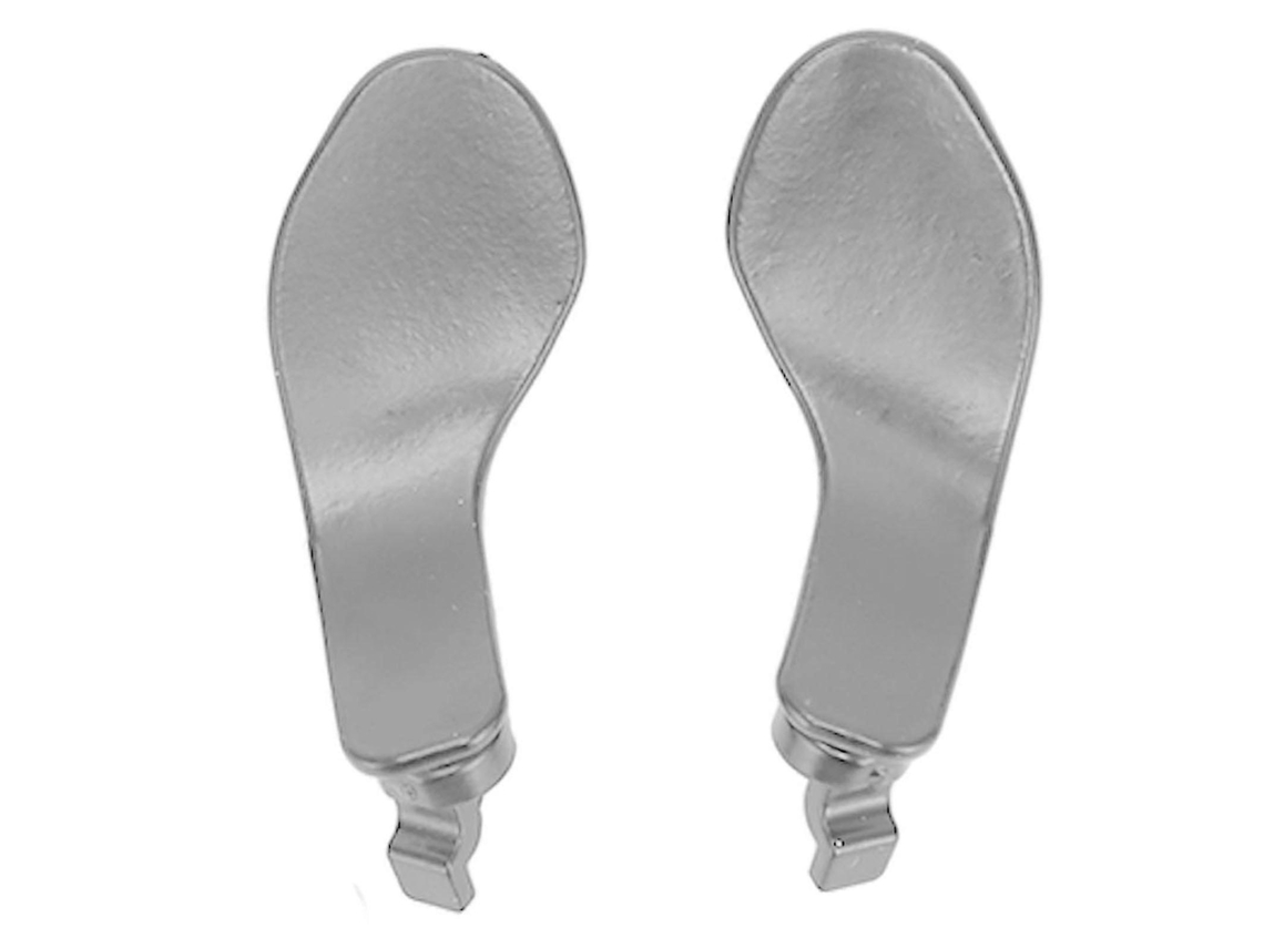 Pás Traseiras Para Controle De Jogo, 4 Unidades, Substituição Profissional, Botões Traseiros De Metal Para Ps5 Edge Controlador Prata Hengjian