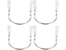 Suporte Cinto De Ferramentas Em Ferro Fundido, Compacto E Resistente, Com 4 Ganchos, Conjunto De 4 Peças, Ideal