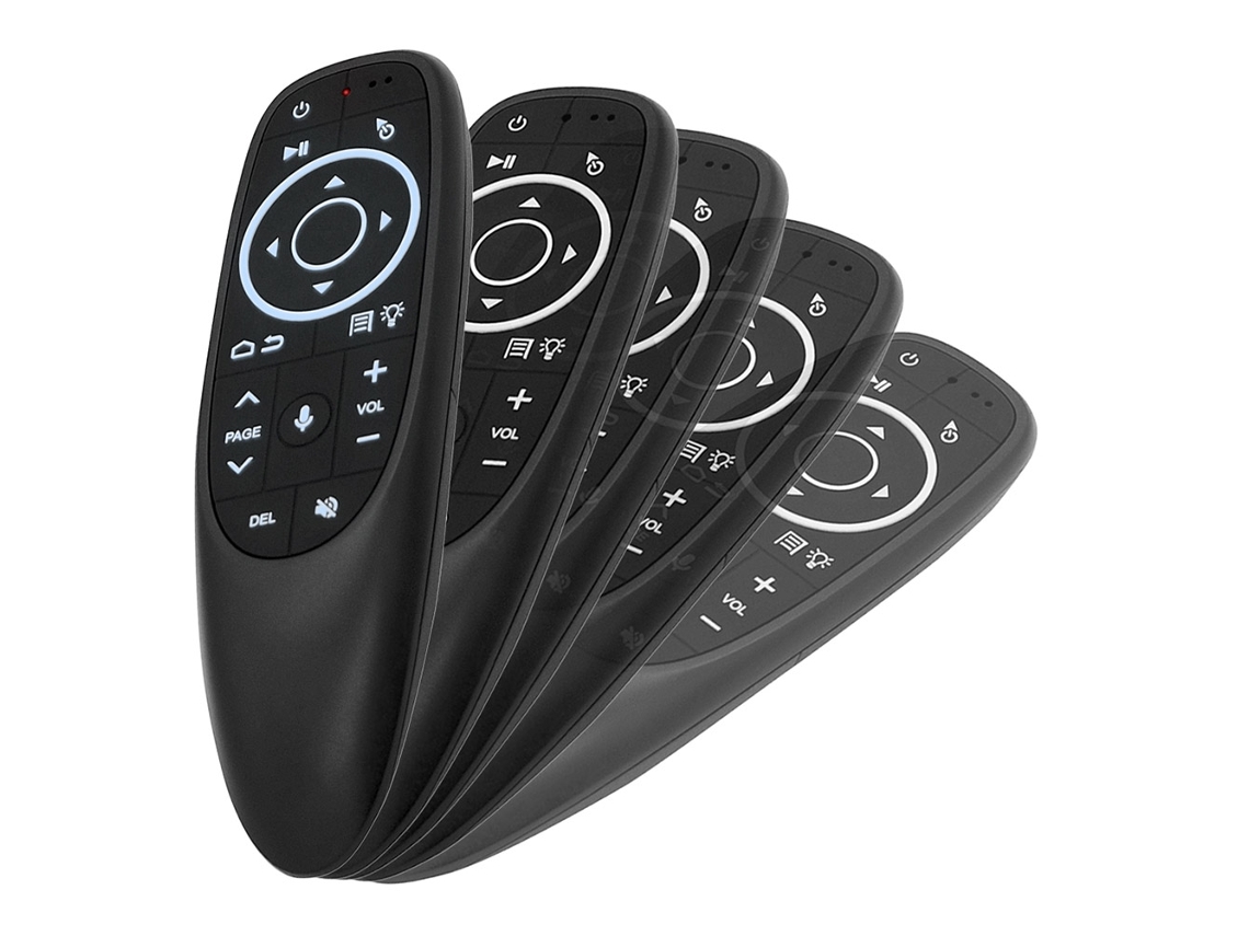 Controle Mali Sem Fio Air Mouse G10s Pro com Receptor USB