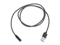 Cartão de Som Usb, Adaptador Usb para Jack 3.5mm, Externo, Estéreo, 4 Núcleos S/MARCA