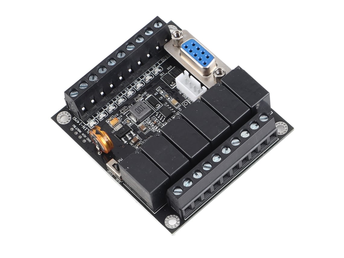 Placa de Controle Lógico Programável Industrial Plc