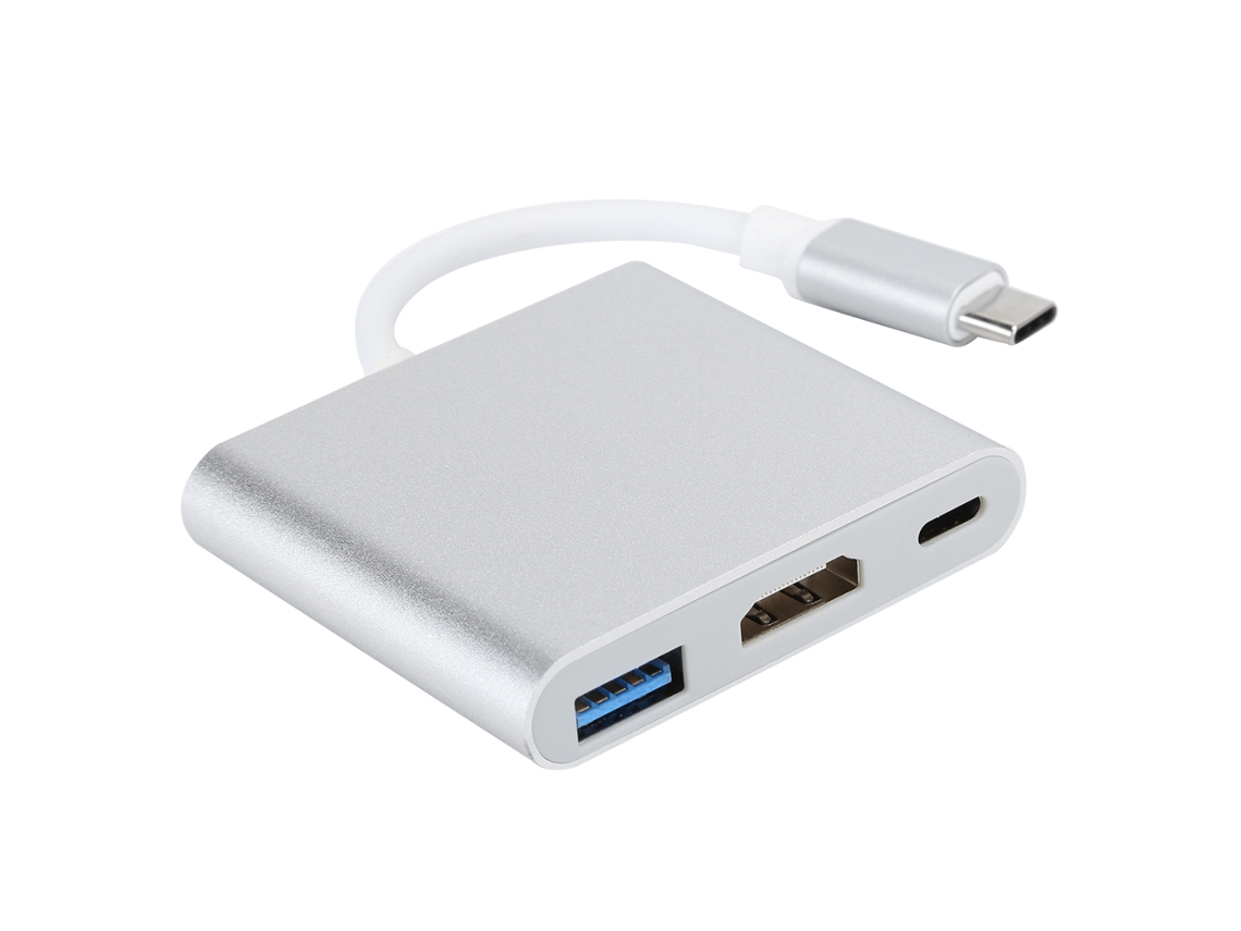 Estação De Docking Usb 3.1 Transmissão 4k Adaptador Usb 3.0 Adaptador Type C Multifuncional