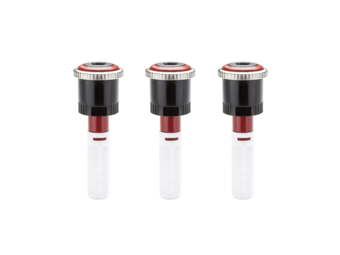 Bico Rotador MP1000 90º-210º Pacote HUNTER de 3 Bico Rotador MP1000. Raio de alcance de 2,50 a 4,50 metros. Ângulo ajustável de 90º a 210º Oferta