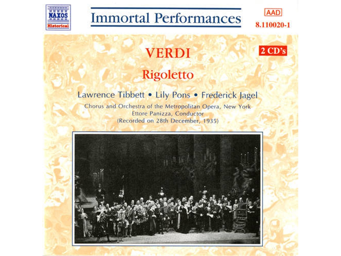 CD Verdi - Rigoletto (1935)