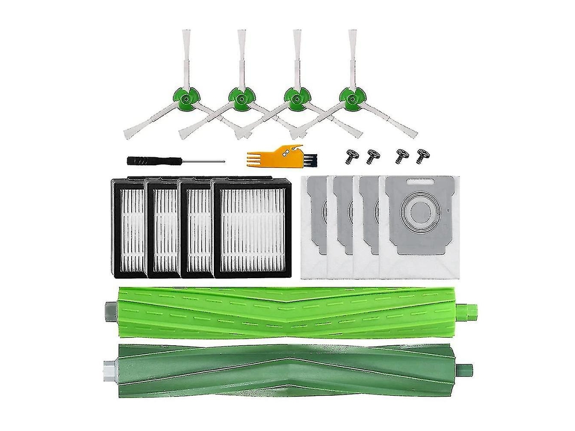 16 Peças De Reposição Ao Robô De Varredura Para ​​irobot Roomba I7 I7+ E5 E6 Cuich