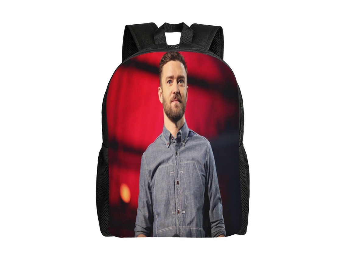 Mochila De Estudante Justin Yimberlake S81, Durável E Leve, Com Alça De Ombro Impermeável E Respirável C81 Olysi Shop