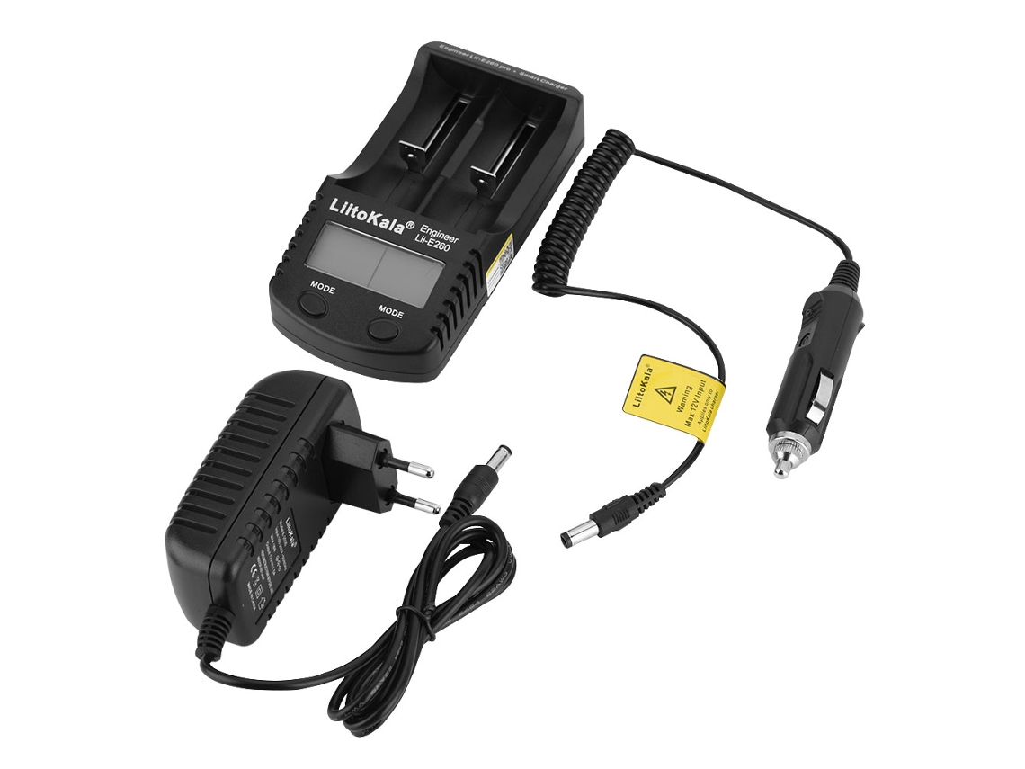 Carregador de Bateria EOOCOO (display Lcd, Carregamento Inteligente)