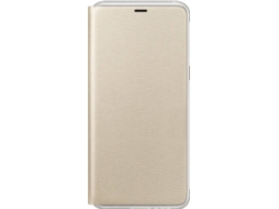Capa SAMSUNG Galaxy A8 2018 Neon Flip Dourado