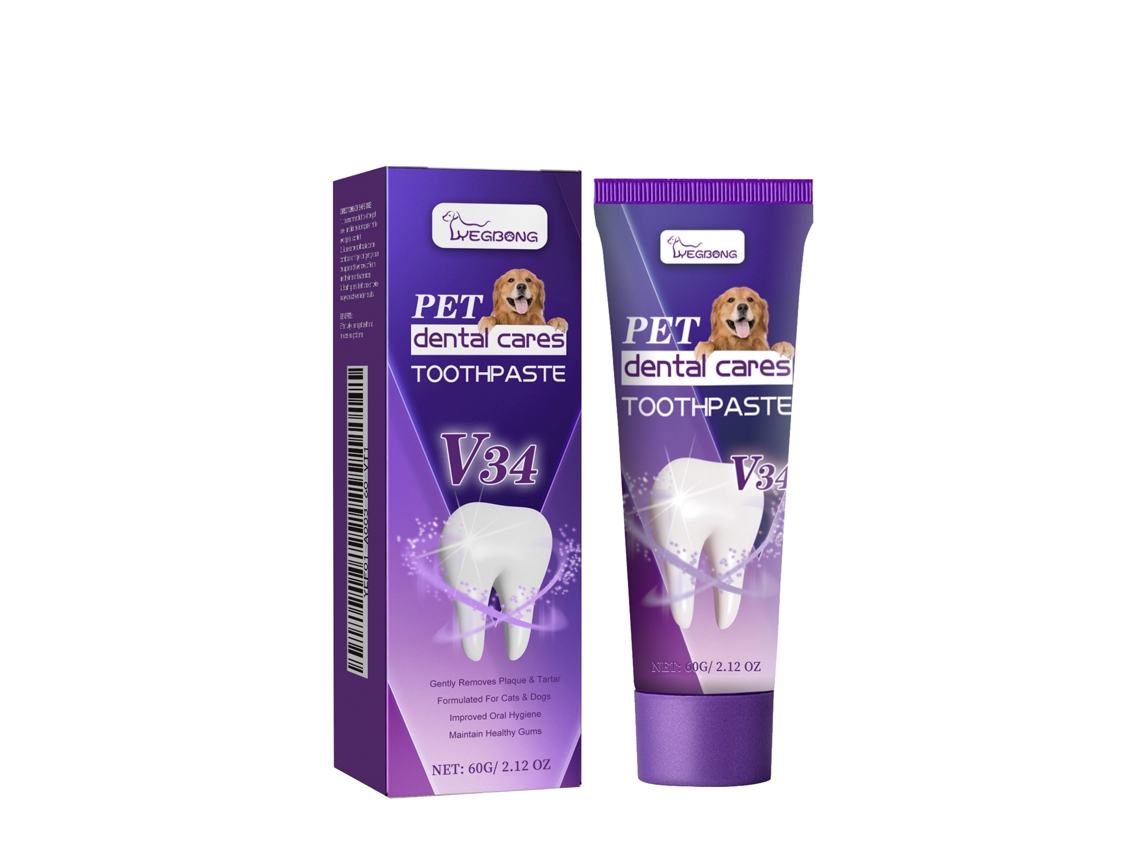 Pasta de Dentes Pet V34 Cães Gatos