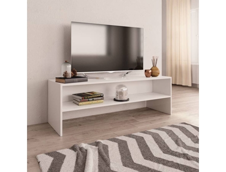 Móvel TV VIDAXL 800036 (120 x 40 x 40 cm - Madeira Artificial - Branco)