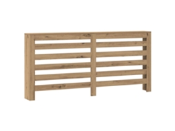 Radiator Cover, Radiator Covers Vidaxl Marrom Madeira Processada (175 X 20 X 82 Cm)