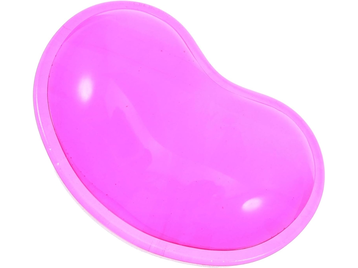 Mousepad Ergonômico De Silicone Com Apoio Para O Pulso, Design Transparente Em Formato De Coração, A Gokoco