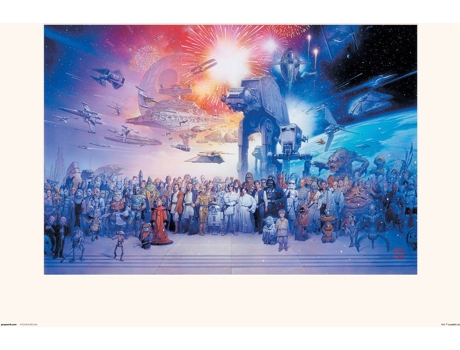 Print  30X40 Cm Legacy Characters