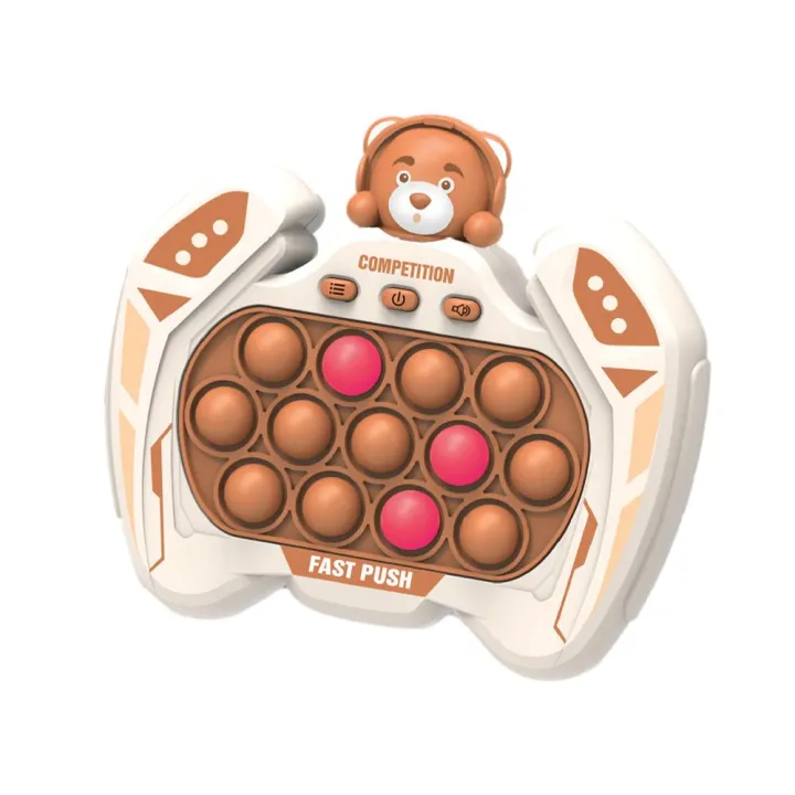 Brinquedo Pop It Push Toy Ursinho Jogo de Rapidez Pop It CLINKS