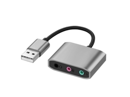 Cabo USB com Dois Orifícios para Placa de Som AQUAFORGE
