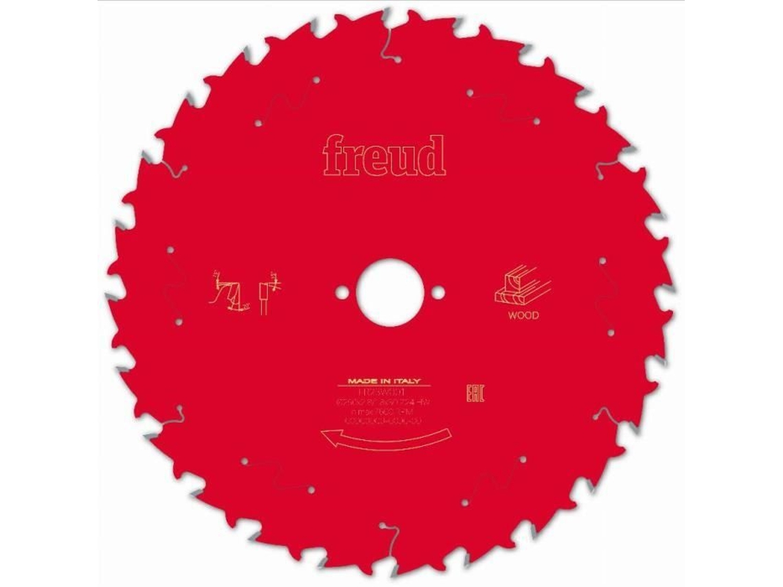 Lâmina de Serra Circular Portátil Freud 250 2 8-1 8 Al30 Z24 Ba 20 F03Fs09774 -Fr23W001T
