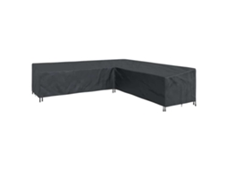 Conjunto 1 Capas Para Móveis Vidaxl Preto Oxford (325 X 325 X 80 Cm)
