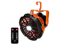 Ventilador Camping com Lanterna Led Recarregável 5200mah