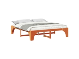 Estrutura da Cama Castanho 180 X 200 Cm MAISON EXCLUSIVE