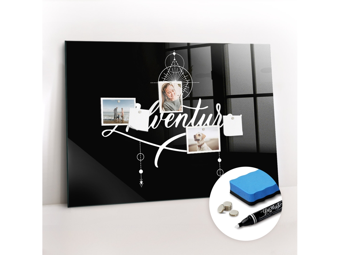 Quadro Magnético Aventura Para O Quarto Das Crianças Espelharte (100x70 Cm)