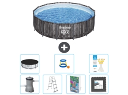 Bestway Piscina Bestway Steel Pro Max Redonda - 427x107 Cm - 8-peças S525