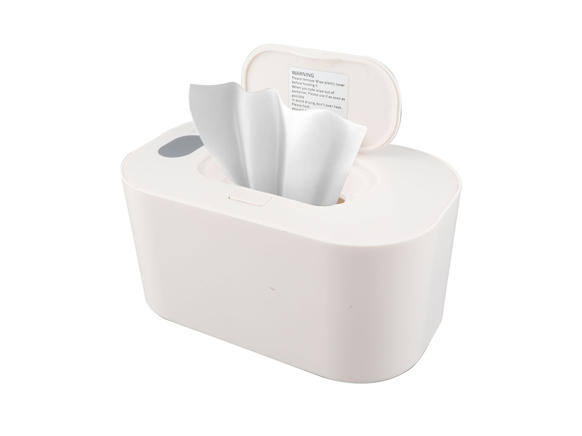 Aquecedor De Toalhetes Para Bebê Grande Capacidade Dispenser Usb Aquecimento Constante 45℃ Sem Bpa