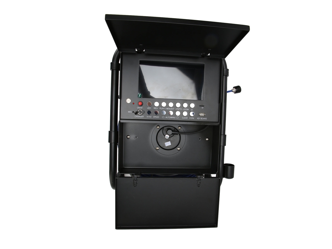 Endoscópio Industrial Câmera 7in 1080p 30m Led Ips