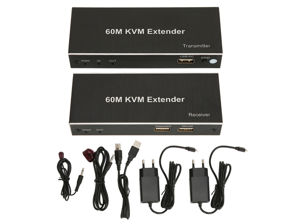 Extensor Kvm Fibra LAXISCREED 60m 1080p 60hz