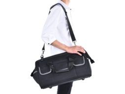 Bolsa Para Ferramentas Em Tecido Oxford Resistente Ao Desgaste, Ideal Para Armazenamento De Materiais Elétricos, Com
