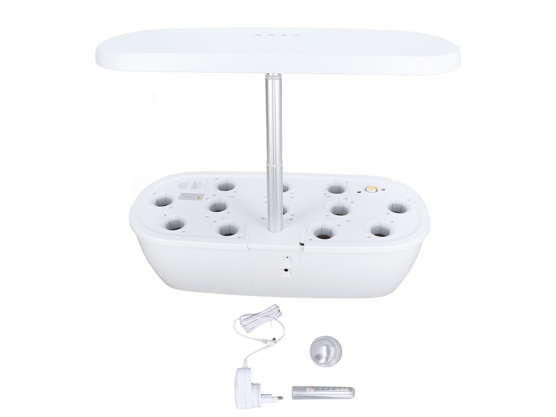 Sistema Hidropônico Com Luz Led Jardim Indoor
