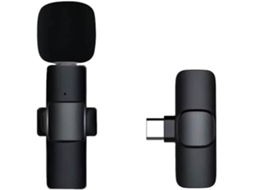 Lurelia Microfone De Lapela Sem Fios Plug And Play Para Gravação