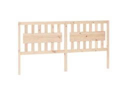 Bed Headboard, Bed Headboards Vidaxl Marrom Madeira De Pinho (185.5 X 100 Cm)