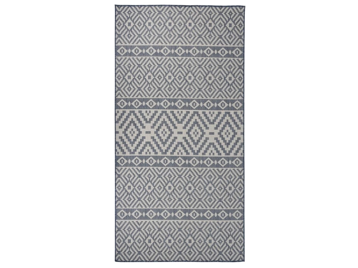 Outdoor Rug, Outdoor Rugs Vidaxl Azul Plástico (100 X 200 Cm)