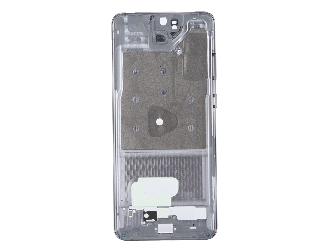 Aetheria placa do Bezel do Quadro Médio para Samsung S20+ Peça de Reparo de Celular em Prata
