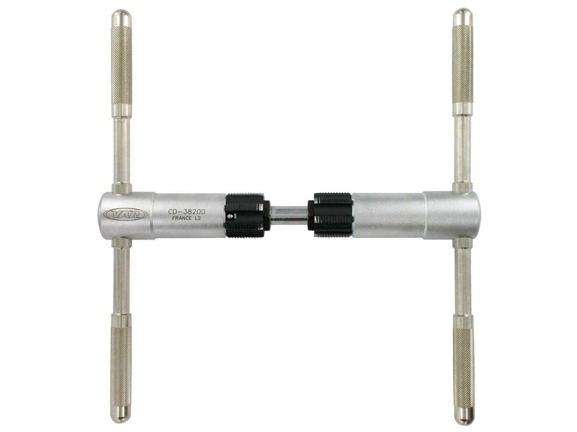 Bottom Bracket Tapping Set With Taps 1.370´´ Prateadovar