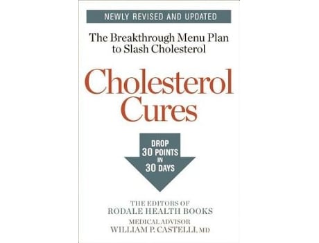 Livro cholesterol cures de rodale health books (inglês)