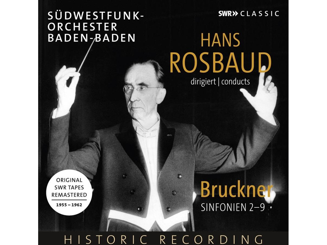 CD Rosbaud,Hans/ROSWF - Sinfonien 2-9 (8CDs)