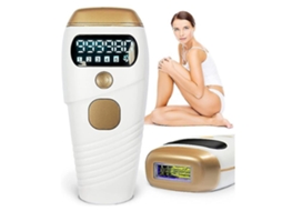 Dispositivo De Depilação Permanente A Laser Para Remoção De Pêlos Ipl Para Pele Sensível, Branco Yizhood