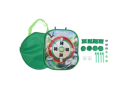 Alvo De Dardo Dobro Lado Plegável Para Crianças Jogo Indoor Outdoor Com Bolsa E Cordas De Suspensão 2381c 6