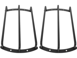 Capas De Alto-falante Com Design Elegante E Sistema De Áudio Preto, Subwoofer (1 Par).