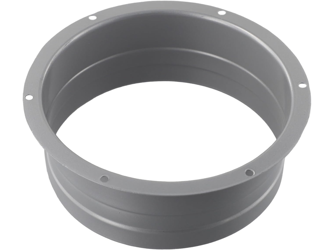 Flange De Ventilação Com Conexão Prática, Conector De Duto 6 Polegadas, Montagem Por Parafuso, Material De Ferro