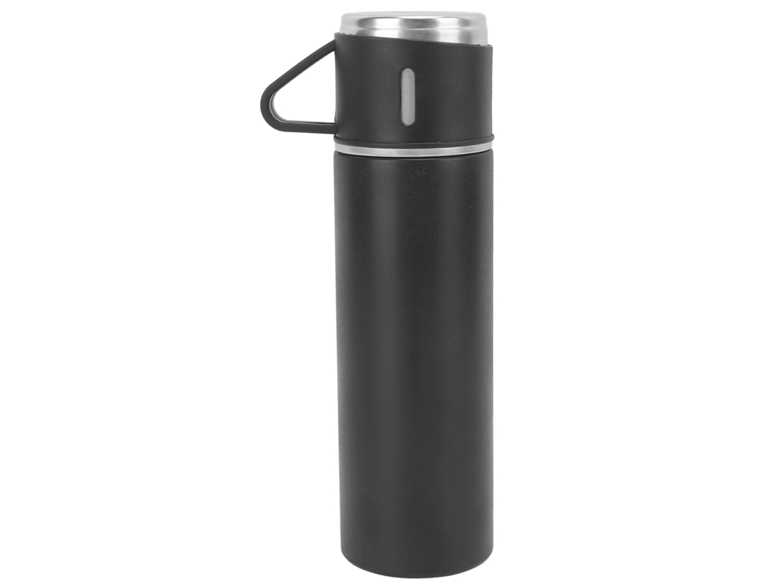 Copo Isotérmico Inox 500ml Travel Preto