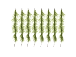 8pcs Rigs de Pesca com Anzóis Barbados 8