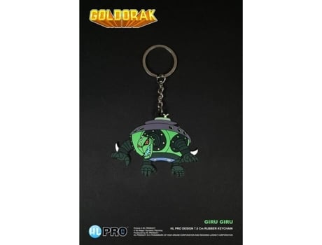 Porta-chaves De Homem High Dream Goldorak Giru Sonho Aborrachado Multicor (onhocm)