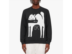 Rockinstone Everything Is Ok (cat Jumper) Sweatshirt Unique Designer Style