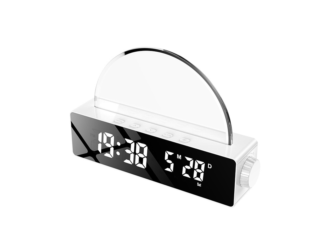 Despertador Sunrise Ambiente Light Luz Para Dormir Led Slowmoose