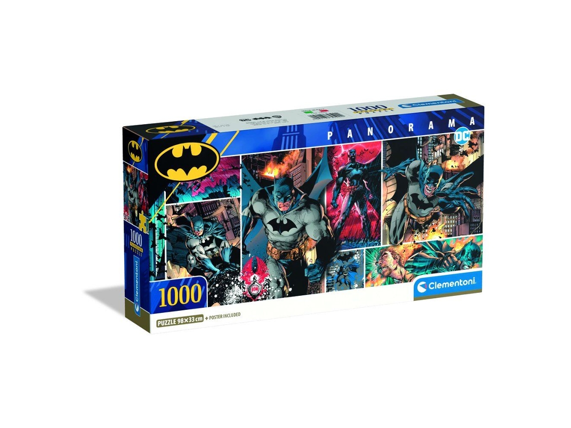 Quebra-cabeça Batman Da Dc Comics 1000 Peças Clementoni